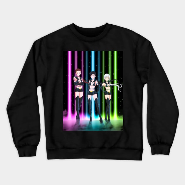 Sailor Starlights Eternal ver. Crewneck Sweatshirt by albertosancami